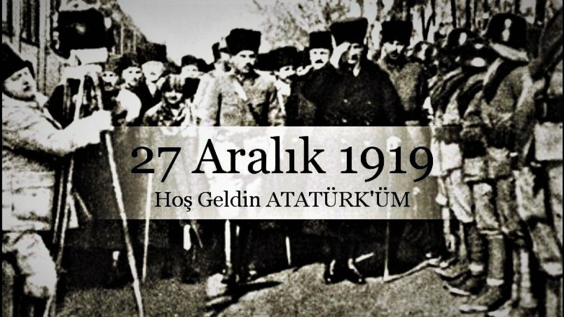 ATATÜRK'ÜN ANKARA'YA GELİŞİNİN 105. YILI DOLAYISIYLA DÜZENLENEN YARIŞMADA İKİ DALDA DA  İLÇE BİRİNCİLİĞİ